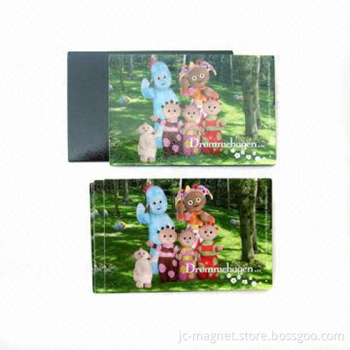 PVC Magnet, Available in Various Sizes, Made of PVC and Rubber, Customized Designs are Accepted